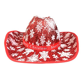 Western Cowboy Hat Wide Brim Cowgirl Hat for Christmas Carnival Costume