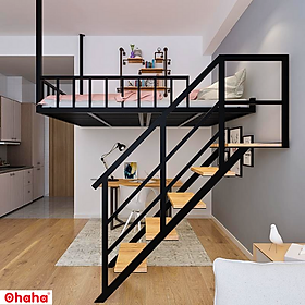 Mua GIƯỜNG TẦNG THÔNG MINH KHUNG SẮT OHAHA - GTS004