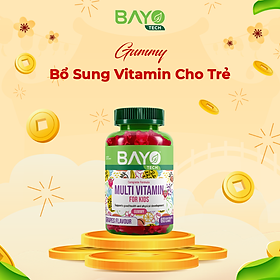 Viên nhai gummy bổ sung vitamin cho trẻ em Bayotech - Gummy Multi Vitamin For Kids