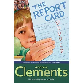 Sách - The Report Card by Andrew Clements (US edition, paperback)