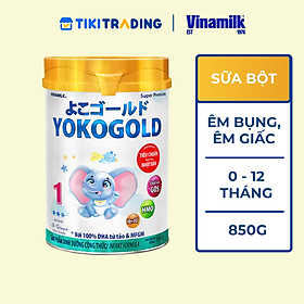 Sữa bột Vinamilk YOKOGOLD 1 850g (cho trẻ từ 0 - 1 tuổi)