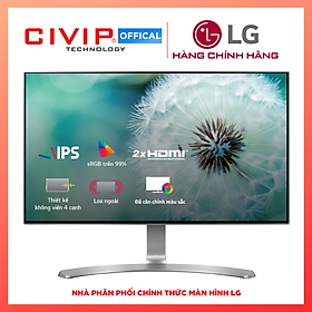 Màn Hình LG 24MP88HV-S 24inch FullHD 5ms 60Hz IPS Speaker - Hàng Chính Hãng