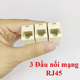 Mua 3 CÁI đầu nối dây mạng RJ45 - Đầu nối RJ45 cat5 và cat6 RJ45