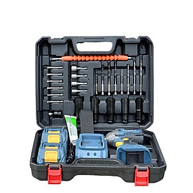 MÁY SIẾT BULONG 21V 350N.M (XANH LAM GALAXY) AKUZA B350-01 - HÀNG CHÍNH HÃNG