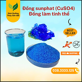 500gr Đồng Sulfate 《CuSO4》đồng làm tinh thể