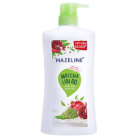 Sữa Tắm Hazeline Matcha & Lựu Đỏ (670g)