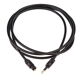 3.5mm Digital OD 4.0 Optical Toslink Audio Adapter Cable Converter
