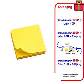 4 xấp giấy note 3x2, 3x3, 3x4, 3x5