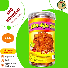 KHÔ BÒ MIẾNG TÂN LỘC PHÁT - HŨ 250G