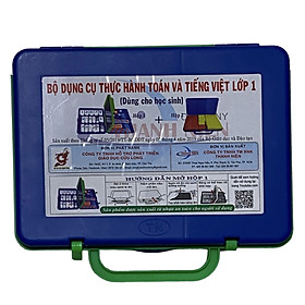 BỘ DỤNG CỤ THỰC HÀNH TOÁN, TIẾNG VIỆT LỚP 1