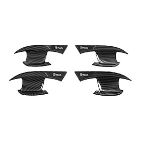 Car Door Bowl Handle  Stickers Carbon Fiber for Byd Atto 3 22