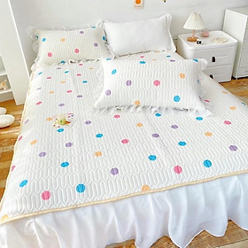 Mua Chiếu điều hoà cao su non 5D viền bèo công chúa mẫu mới_ hàng loại 1_ chất liệu cao su non dầy dặn mát lạnh