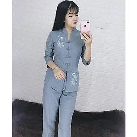 Đồ Lam Đi Chùa # Bà Lai Tim