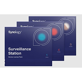 Mua Gói license pack 8 dùng cho thiết bị Synology Surveillance được thiết kế để triển khai camera - Hàng chính hãng