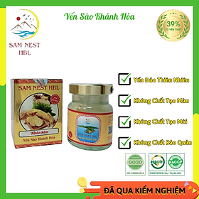 Yến Sào Khánh Hòa Nhân Sâm Sam Nest HBL Chưng Sẵn Lọ 70ml Không Dùng Chất