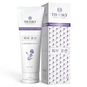 Kem dưỡng trắng da toàn thân Truesky dạng lotion hương nước hoa Pháp 100ml - Whitening Body Lotion