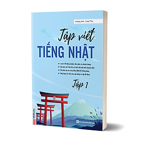  Sách - Tập viết tiếng Nhật tập 1 - MCBooks