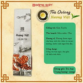 Trà ô long hương vị nhẹ, thanh khiết - gói 100gr - đông sơn