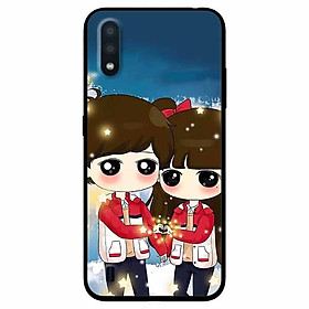 Ốp lưng dành cho Samsung A01 mẫu Cặp Áo Đôi