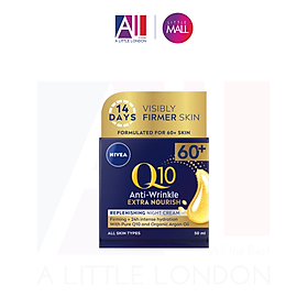 Kem dưỡng chống lão hoá mạnh Nivea Q10 Power Anti Wrinkle + Replenishing Cream 60+ 50ml