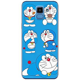 Ốp lưng dành cho Samsung J6 (2018) mẫu Doraemon ham ăn