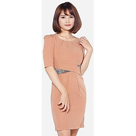 Đầm ôm tay ngắn The One Fashion DDY1151NN