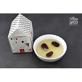 TỔ YẾN TINH CHẾ 2.5 GRAM KẾT HỢP VỚI TÁO ĐỎ HÀN QUỐC | THƯƠNG HIỆU YẾN SÀO NÀNG YẾN | Được đóng gói tiện lợi dễ dàng chế biến | Thành phần nguyên liệu vừa đủ cho 1 suất ăn bổ dưỡng | Giúp tăng cường sức đề kháng | Chống lão hoá | Ổn định đường huyết