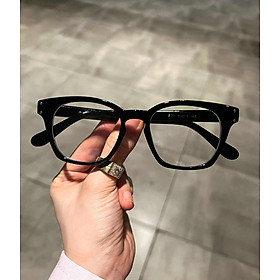 Kính thời trang unisex nam nữ Mắt dáng vuông chống ánh sáng xanh