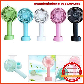 Mua Quạt Mini cầm Tay Tích Điện 3 Chế Độ Gió