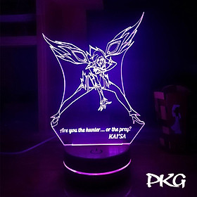 Mua Đèn Ngủ Led 3D tướng KAISA IG LMHT nháy sáng 16 màu cảm ứng điều khiển từ xa