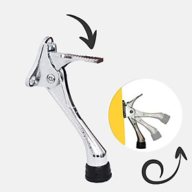 Dừng cửa 2 gói Kickdown Cửa dừng One Touch Chiều cao có thể điều chỉnh Đầu cao su Dừng cửa