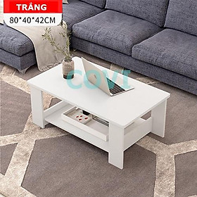 Mua Bàn Sofa Gỗ 2 Tầng HOLI Để Ở Phòng Khách Làm Bàn Uống Trà Giải Trí Tiện Lợi Phong Cách Trẻ Trung HIện Đại - BT06