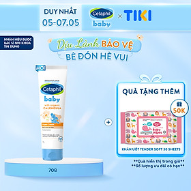 Kem chống hăm tả dịu lành CETAPHIL BABY DIAPER CREAM CALENDULA 70G