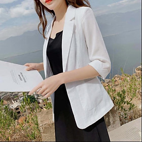 Hình ảnh Áo khoác vest, áo blazer nữ xinh xắn nhiều màu DV05