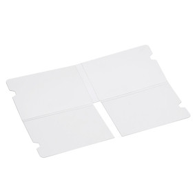10Pcs/Set Full Face Cover Droplets-proof Fog-proof Dust-proof Face Shield Protective Cover Transparent Face Eyes