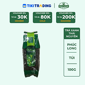 Trà xanh Thái Nguyên Phúc Long 100g