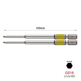 Mua Mũi vặn vít GS16 chuôi lục giác H = 6 35mm Vessel (Nhật Bản)