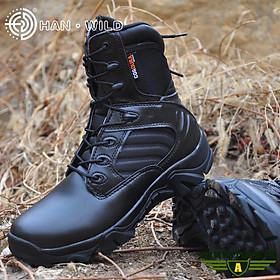 Giày boot, Giày lính cổ cao DELTA ARM-910 (Đen)