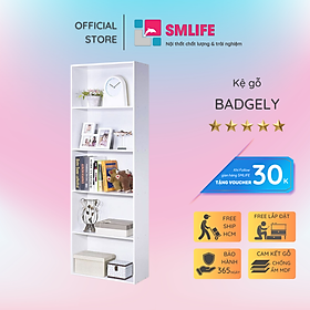 Mua Kệ sách dùng từ gỗ công nghiệp SMLIFE Badgely