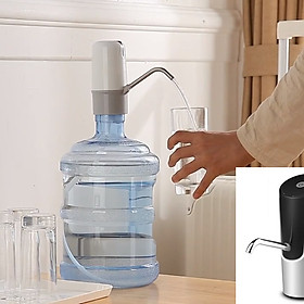 Bơm uống nước tự động bình to- Bơm hút nước bình nước - Bơm nước mini có sạc - Bơm nước uống bình nước to đóng sẵn
