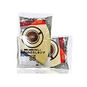 GIẤY LỌC KOKUSAI COFFEE PAPER FILTER 1×4 SIZE 103 – NÂU-80 TỜ
