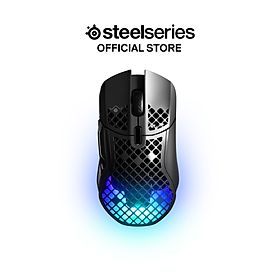 Chuột gaming không dây SteelSeries Aerox 5 Wireless màu đen 74g, 18000 CPI