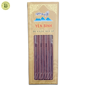 Mua Đũa Gỗ Cẩm Cẩn Dây Đàn - Đồ Gỗ Nhà Bếp Thương Hiệu Trường Sơn ( 10 Đôi )