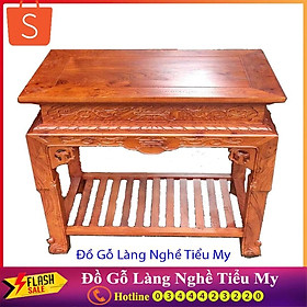 Mua Đôn Đục Rồng Hình Chữ Nhật Gỗ Hương  Bàn Bày Đồ