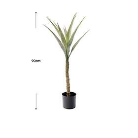Mua Cây dứa Nam Phi giả - Size từ 100cm đến 160cm - Cây giả  hoa lụa Decor trang trí nhà cửa