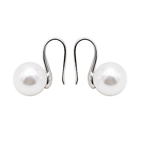 Handmade Pearl  Stud Earrings for Women Girl Fashion Jewelry