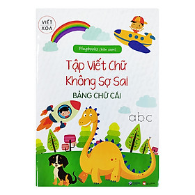 Tập Viết Chữ Không Sợ Sai Bảng Chữ Cái