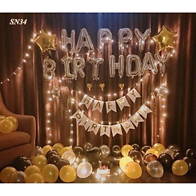 Mua Set Bóng Chữ HPBD Đèn Led 40 Bóng Phối Y Hình