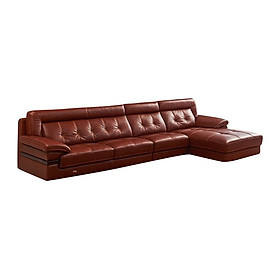 Sofa Juno L-Concept 2017 Genuine 280 x 160 x 70 cm Nâu