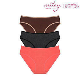 Combo 3 Quần Lót Nữ Flexi Co Dãn 4 Chiều Miley Lingerie New - BCS40